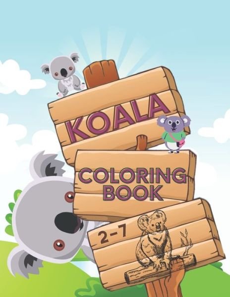 Cover for Muz Aka · Koala Coloring Book (Pocketbok) (2020)