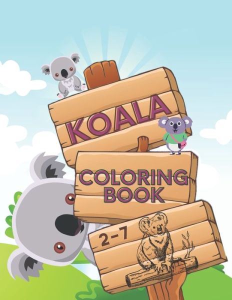 Cover for Muz Aka · Koala Coloring Book (Paperback Book) (2020)