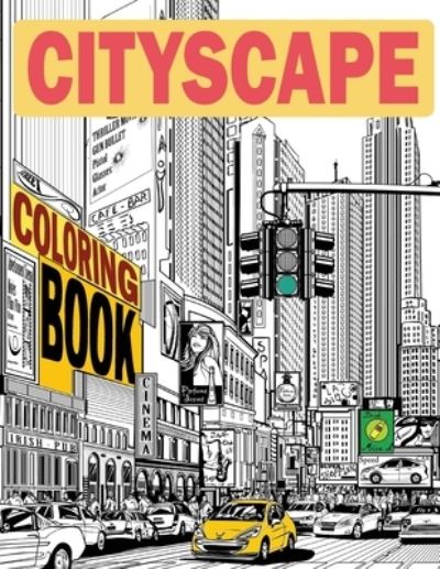 Cover for Lucky Craft Media · Cityscape Coloring Book (Paperback Book) (2020)