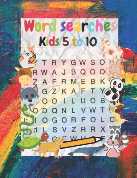 Cover for Laila's Elkaouli · Word Searches Kids 5 to 10 (Paperback Book) (2020)