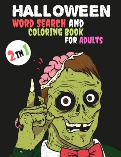 Cover for Colorful World · Halloween Word Search and Coloring Book For Adults (Paperback Book) (2020)