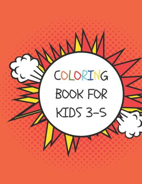 Cover for Rolan Day · Coloring Book for Kids 3-5 (Pocketbok) (2020)