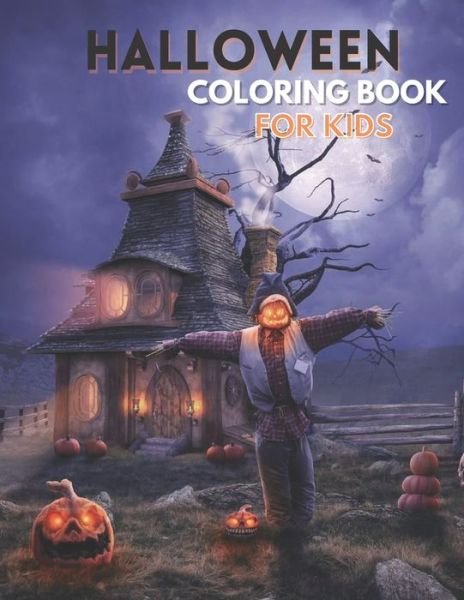 Cover for Avova Publishing · Halloween Coloring Book For Kids (Paperback Bog) (2020)