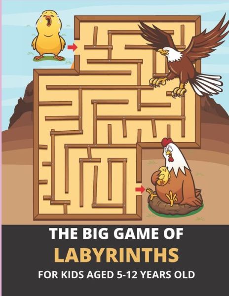 Cover for Flaubert · The big game of labyrinths (Paperback Book) (2021)