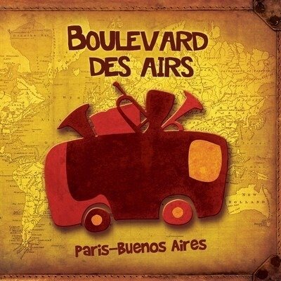 Cover for Boulevard Des Airs · Paris-buenos Aires (LP) [Coloured edition] (2020)