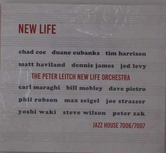 New Life - Peter Leitch - Musiikki - Jazz House - 0195269037611 - perjantai 20. marraskuuta 2020