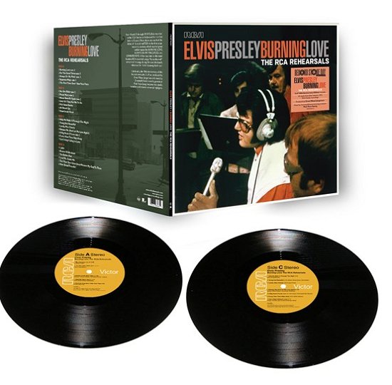 Cover for Elvis Presley · Burning Love - The RCA Rehearsals (LP) [RSD 2023 edition] (2023)