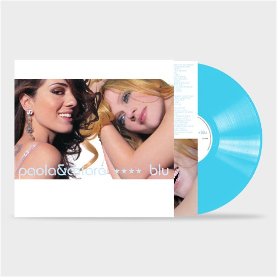 Cover for Paola &amp; Chiara · Blu - Signed Blue Vinyl Edition (LP) [Autographed edition] (2023)