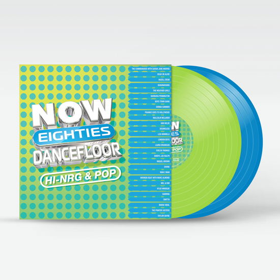 Cover for Unk · Now Thats What I Call 80s Dancefloor: Hi-Nrg &amp; Pop (LP) [Coloured edition] (2023)