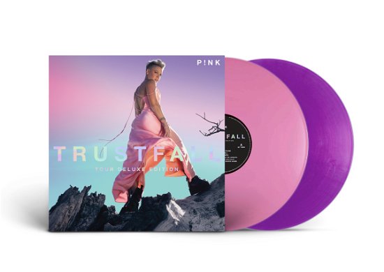 Cover for P!Nk · Trustfall (LP) [Pink &amp; Purple Coloured edition] (2023)