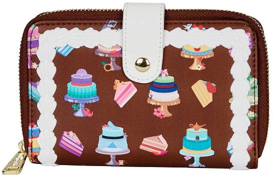 Cover for Loungefly · Loungefly Lf Disney Princess Cakes Zip Around Wallet (wdwa1948) (MERCH)