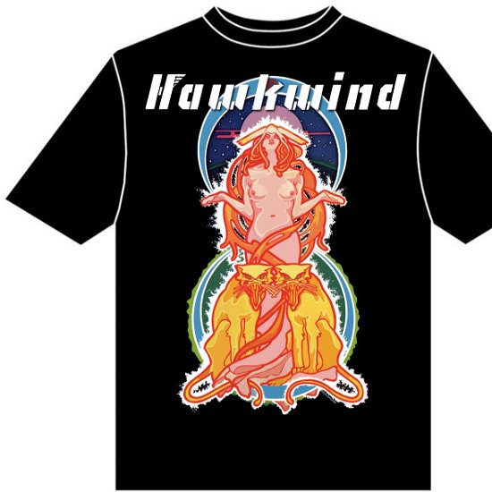 Cover for Hawkwind · Space Ritual (T-shirt) [size L] [Black edition] (2008)