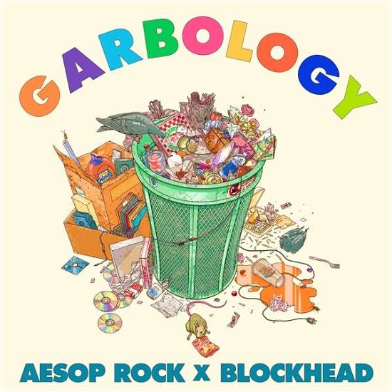 Cover for Aesop Rock · Garbology (Recycled &amp; Randomly Coloured Vinyl) (LP) (2021)