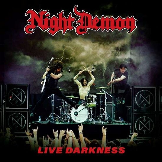 Cover for Night Demon · Live Darkness (Inkcl.2cd) (LP) (2018)