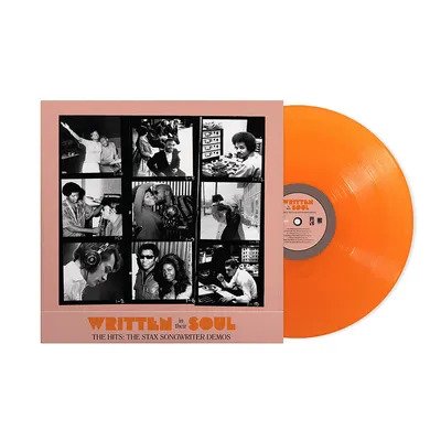 Cover for Written In Their Soul– The Hits: The Stax Songwriter Demos (Orange vinyl) (LP) [Black Friday 2023 edition] (2023)