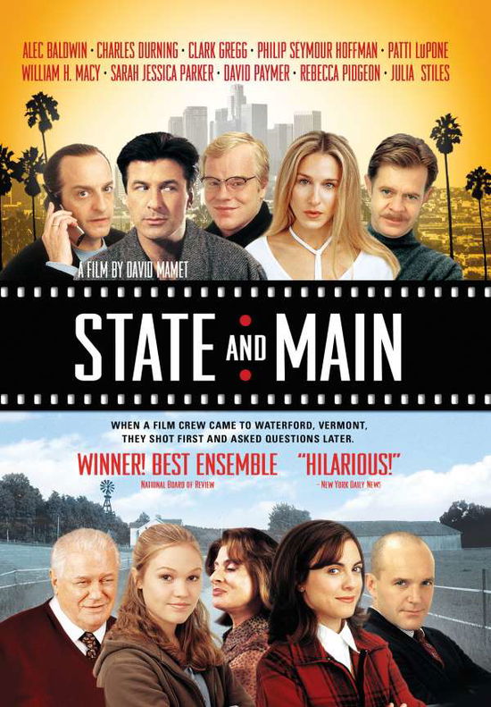 Cover for State &amp; Main (DVD) (2017)