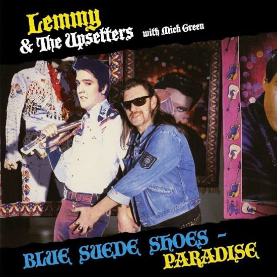 Cover for Lemmy &amp; the Upsetters with Mick Green · Blue Suede Shoes / Paradise (LP) [Coloured edition] (2018)