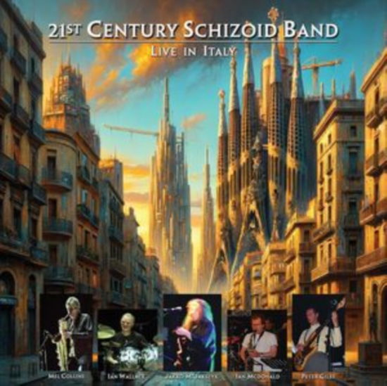 Cover for 21st Century Schizoid Band · Live In Italy (LP) (2024)