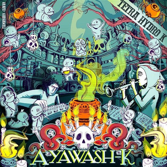 Cover for Tetra Hydro K · Ayawash-K (LP) (2024)