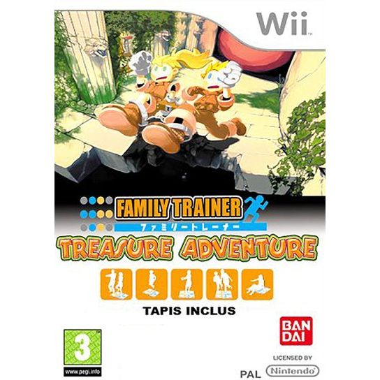 Family Trainer Treasure A Bundle - Namco - Gra - NAMCO BANDAI Partners - 3700577001611 - 22 października 2010