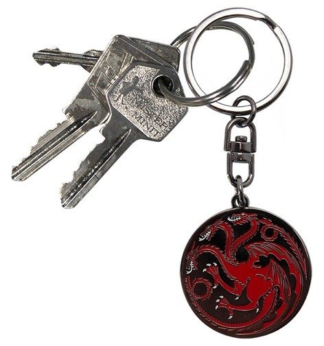 Cover for Game Of Thrones · Game Of Thrones - Game Of Thrones: Metal Keychain - Targaryen (Leksaker) (2019)