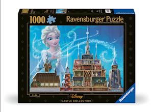 Cover for Ravensburger · Legpuzzel Disney Castles Elsa 1000st. (Leksaker) (2024)