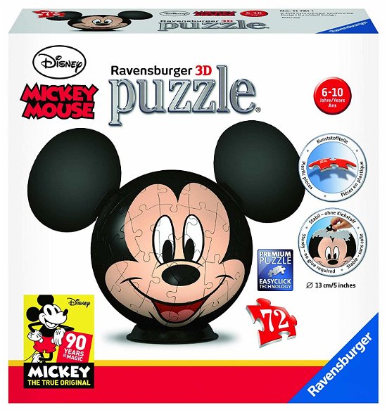Cover for Ravensburger · Mickey Mouse m.Ohren (Kinderpuz)11761 (Bok) (2019)