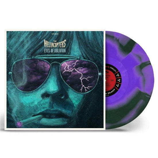 Cover for The Hellacopters · Eyes Of Oblivion (Ltd. LP/Dark Green W/ Purple) (LP) (2022)