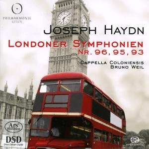Cover for Joseph Haydn / Weil / Cappella Coloniensis · Londoner Sinfonien 1-3 (CD) (2009)