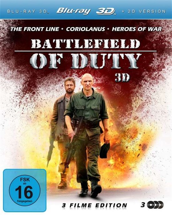 Cover for N/a · Battlefield of Duty 3D,4Blu-r.K3461 (Bog) (2017)