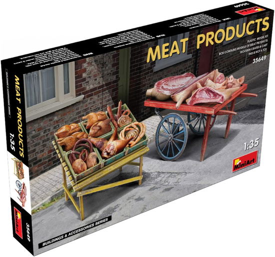 Cover for MiniArt · 1/35 Meat Products With Cart (2/22) * (Zabawki)