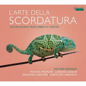 Cover for Mayumi Hirasaki · L'arte Della Scordatura Violin Works From Biber To Tartini (CD) [Japan Import edition] (2020)