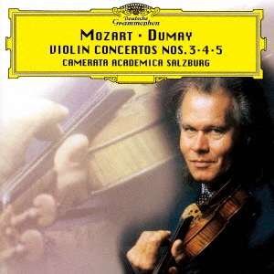 Cover for Mozart / Dumay,augustin · Mozart: Violin Concertos 3-5 (CD) (2017)