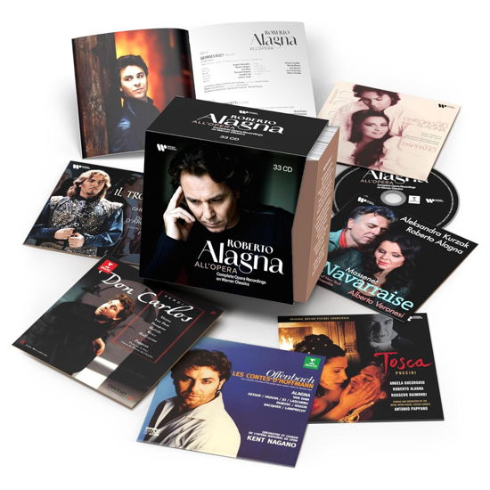 Cover for Roberto Alagna · Roberto Alagna All'Opera - Complete Opera Recordings on Warner Classics (CD) (2024)