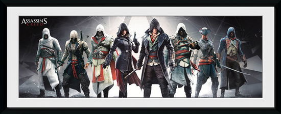 Assassin's Creed: Characters (Stampa In Cornice 30x75cm) - Assassin's Creed - Merchandise -  - 5028486386611 - 