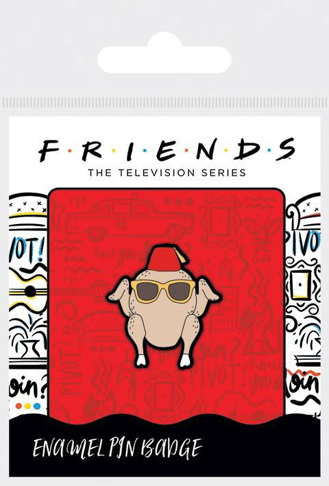 Cover for Friends: Pyramid · Cool Turkey Enamel (Pin Badge / Spilla Smaltata) (MERCH)