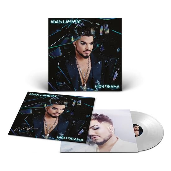 Cover for Adam Lambert · High Drama (LP) [Limited Clear Vinyl edition] (2023)