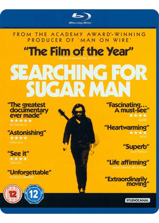 Cover for Malik Bendjelloul · Searching For Sugar Man (Blu-Ray) (2012)