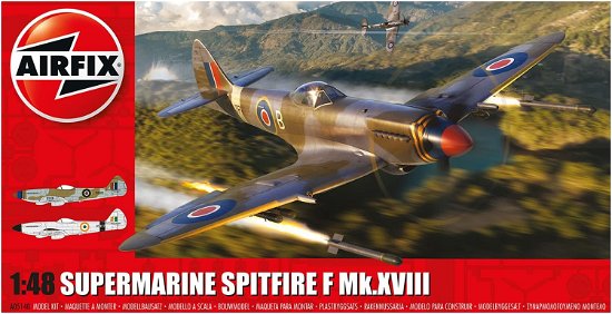 1/48 Supermarine Spitfire F Mk.xviii (Plastic Kit) - Airfix - Merchandise - H - 5055286704611 - 