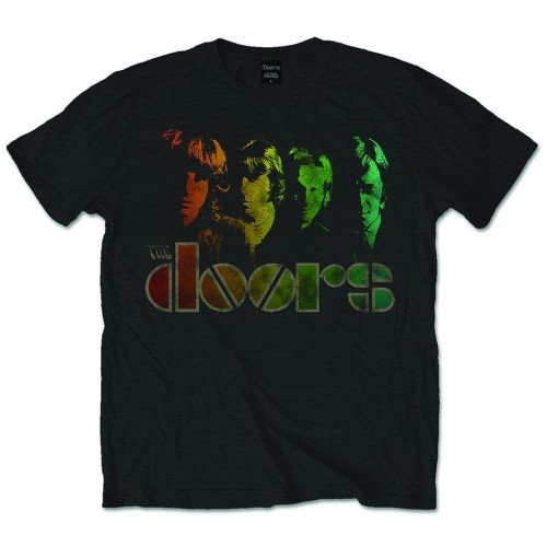Cover for The Doors · The Doors Unisex T-Shirt: Spectrum (T-shirt) [size S] [Black - Unisex edition] (2015)