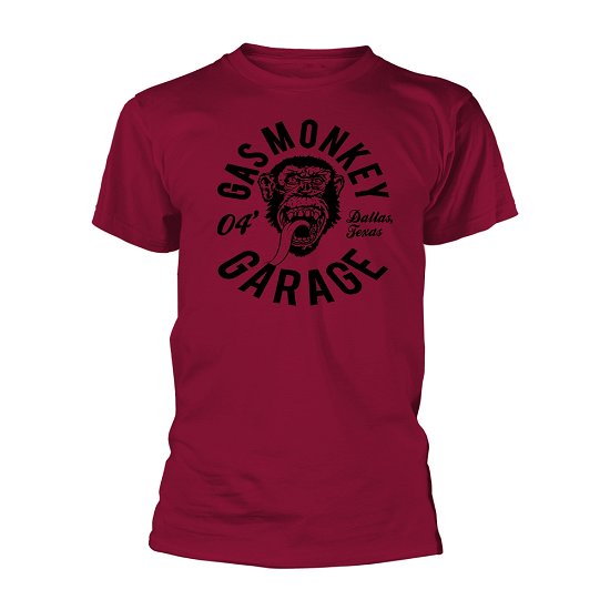 Cover for Gas Monkey Garage · Gas Monkey Garage: Monkey Mechanic (T-Shirt Unisex Tg. L) (T-shirt) [size L] [Red edition] (2020)