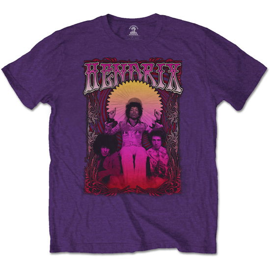 Jimi Hendrix Unisex T-Shirt: Karl Ferris Wheel - The Jimi Hendrix Experience - Koopwaar -  - 5056368621611 - 