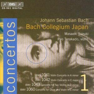Cover for Johann Sebastian Bach · Violin Concerto In A Mino (CD) (2003)