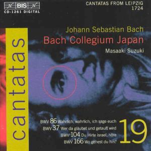 J S Bachcantatas - Bach Collegium Japansuzuki - Musik - BIS - 7318590012611 - 30 september 2002