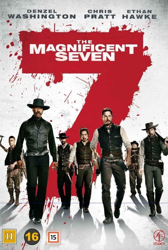 The Magnificent Seven - Denzel Washington / Chris Pratt / Ethan Hawke - Elokuva -  - 7333018007611 - torstai 26. tammikuuta 2017