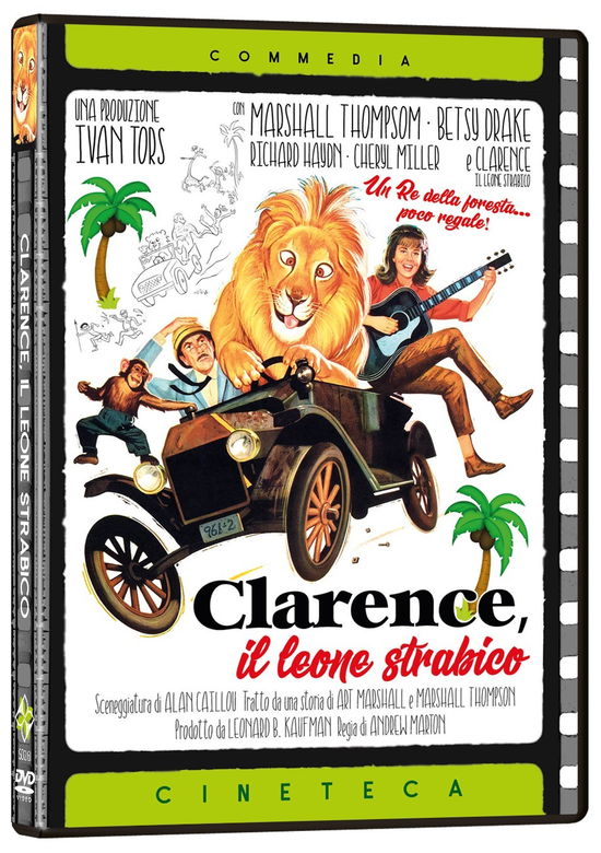 Cover for Il Leone Strabico Clarence · Clarence, Il Leone Strabico (DVD) (2021)