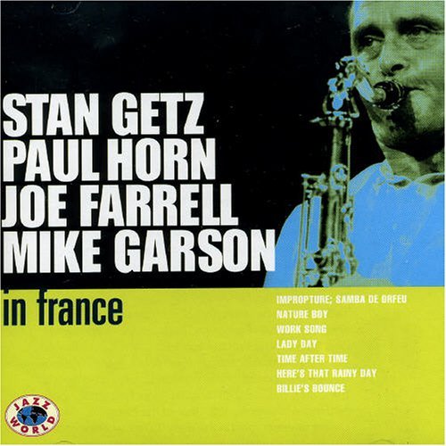 In France - Stan Getz / Paul Horn - Musik - JAZZ WORLD - 8712177047611 - 13. Januar 2008