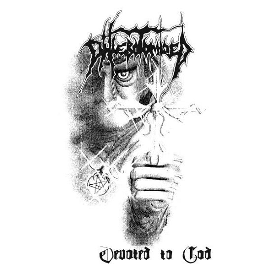 Cover for Phlebotomized · Devoted To God (White) (LP) (2022)