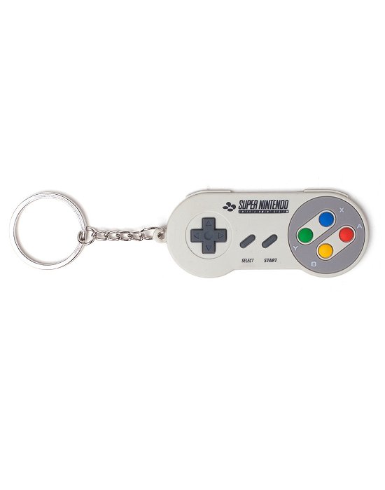 Cover for Super Nintendo · NINTENDO - SNES Controller Rubber Keychain (MERCH) (2019)