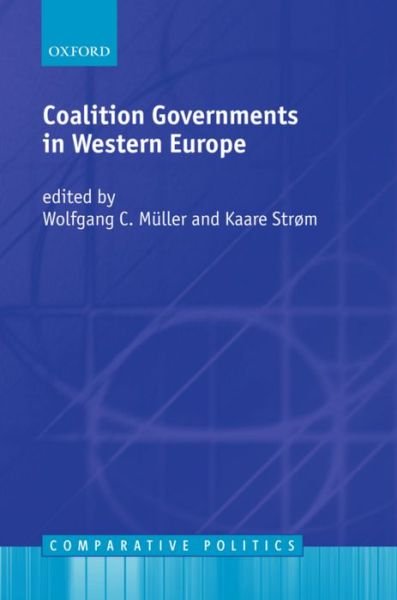 Cover for Muller · Coalition Governments in Western Europe - Comparative Politics (Paperback Book) (2003)